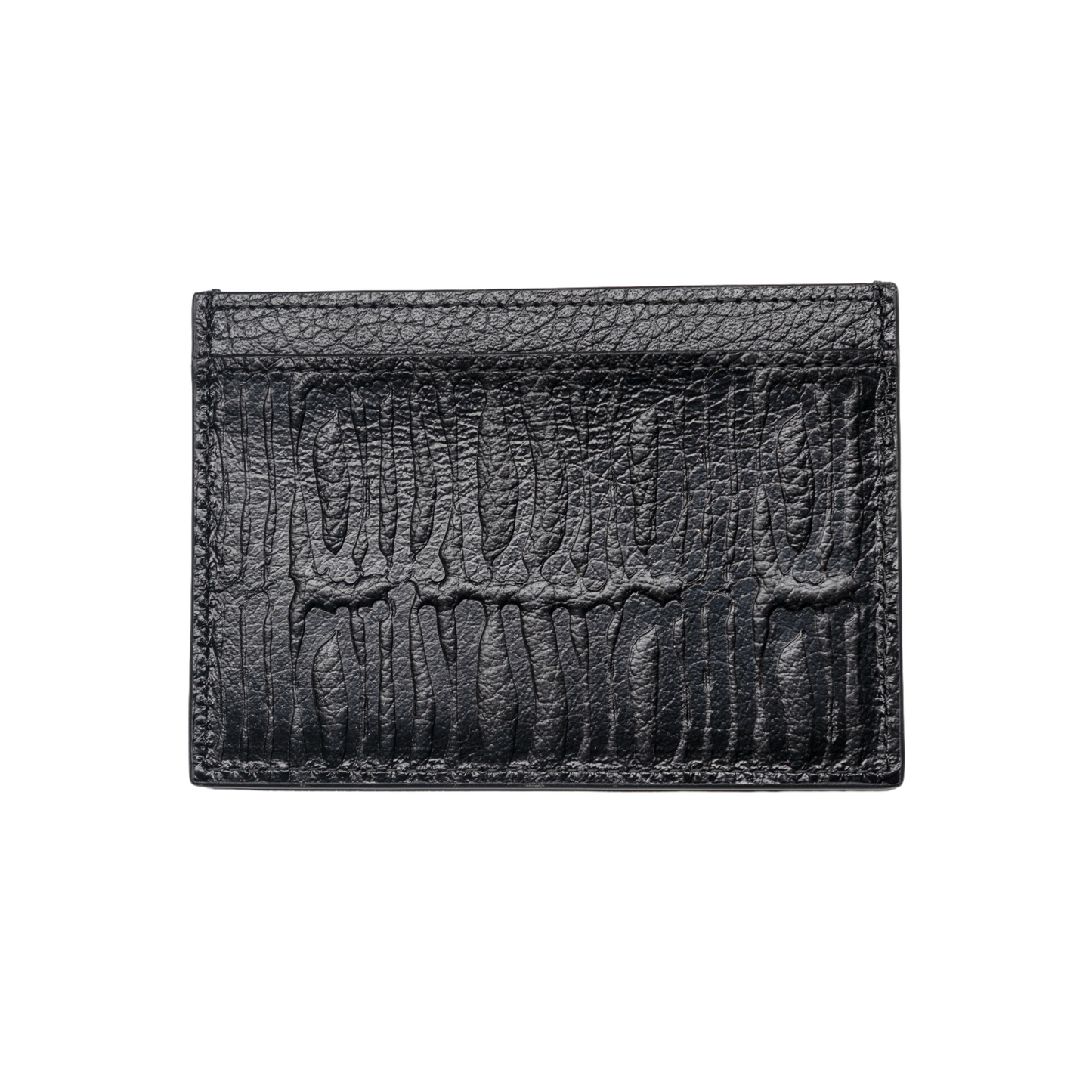 Skeleton Leather cardholder