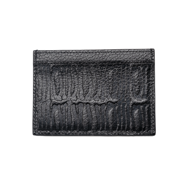 Skeleton Leather cardholder