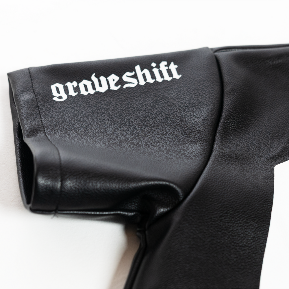 
                      
                        {graveshift} Signature Leather Jersey
                      
                    