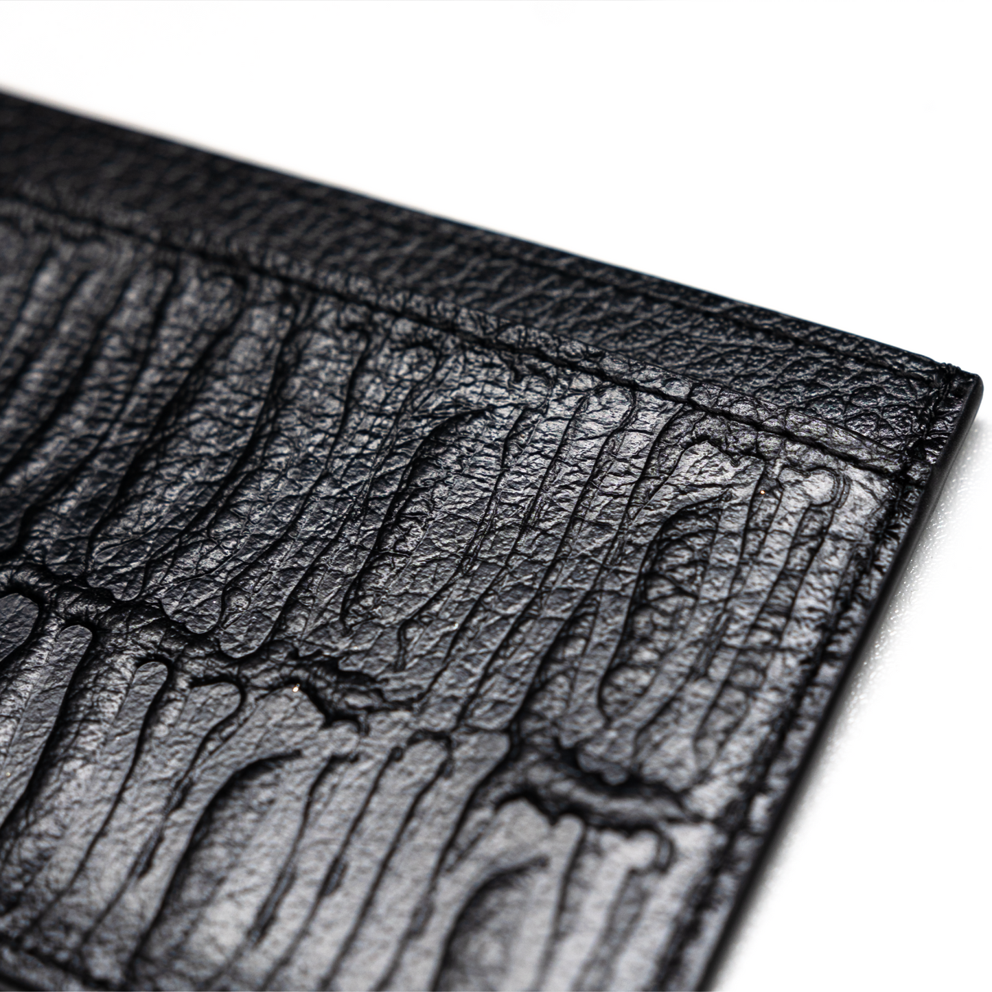 Skeleton Leather cardholder